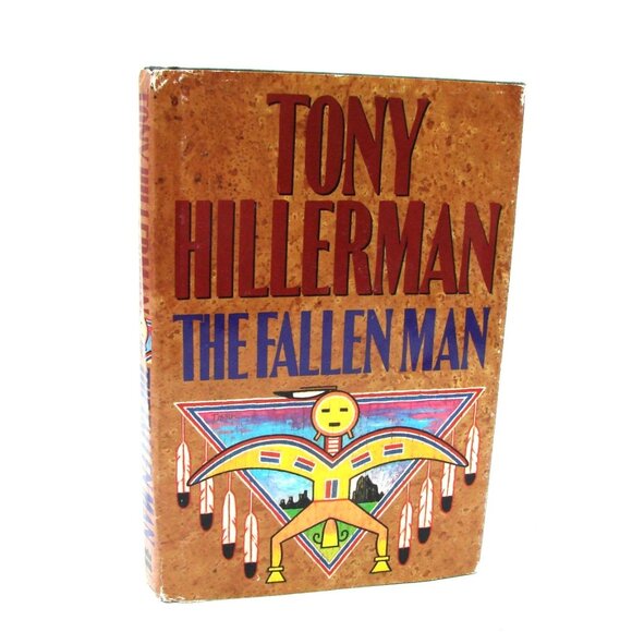 The Fallen Man by Tony Hillerman Jack Design & Illustration 1996 Hardcover Book - Picture 2 of 11